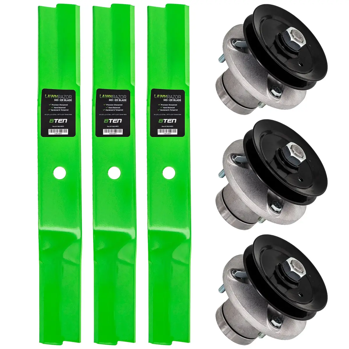 Mower Deck Rebuild Kit For Exmark Turf Tracer Fmd524 103-9076 103-9084 52-Inch 1