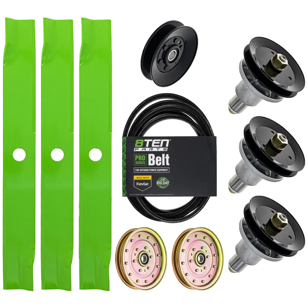 Blade Spindle Belt Idler Deck Kit For Exmark Mk1009590 1