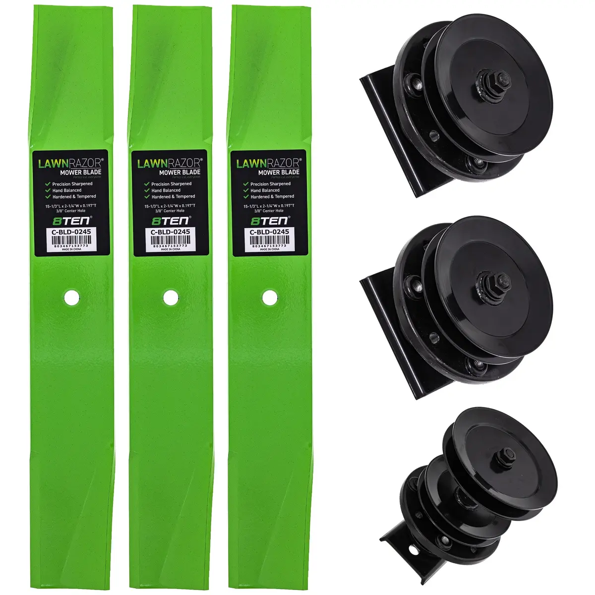 Blade Spindle Deck Kit For Ayp Poulan Roper Mk1009627 1