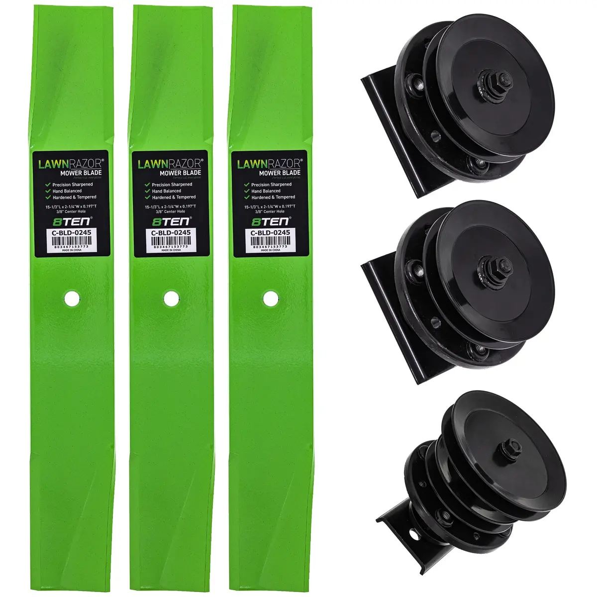 Blade Spindle Deck Kit For Poulan Roper Poulan Pro Mk1009628 1