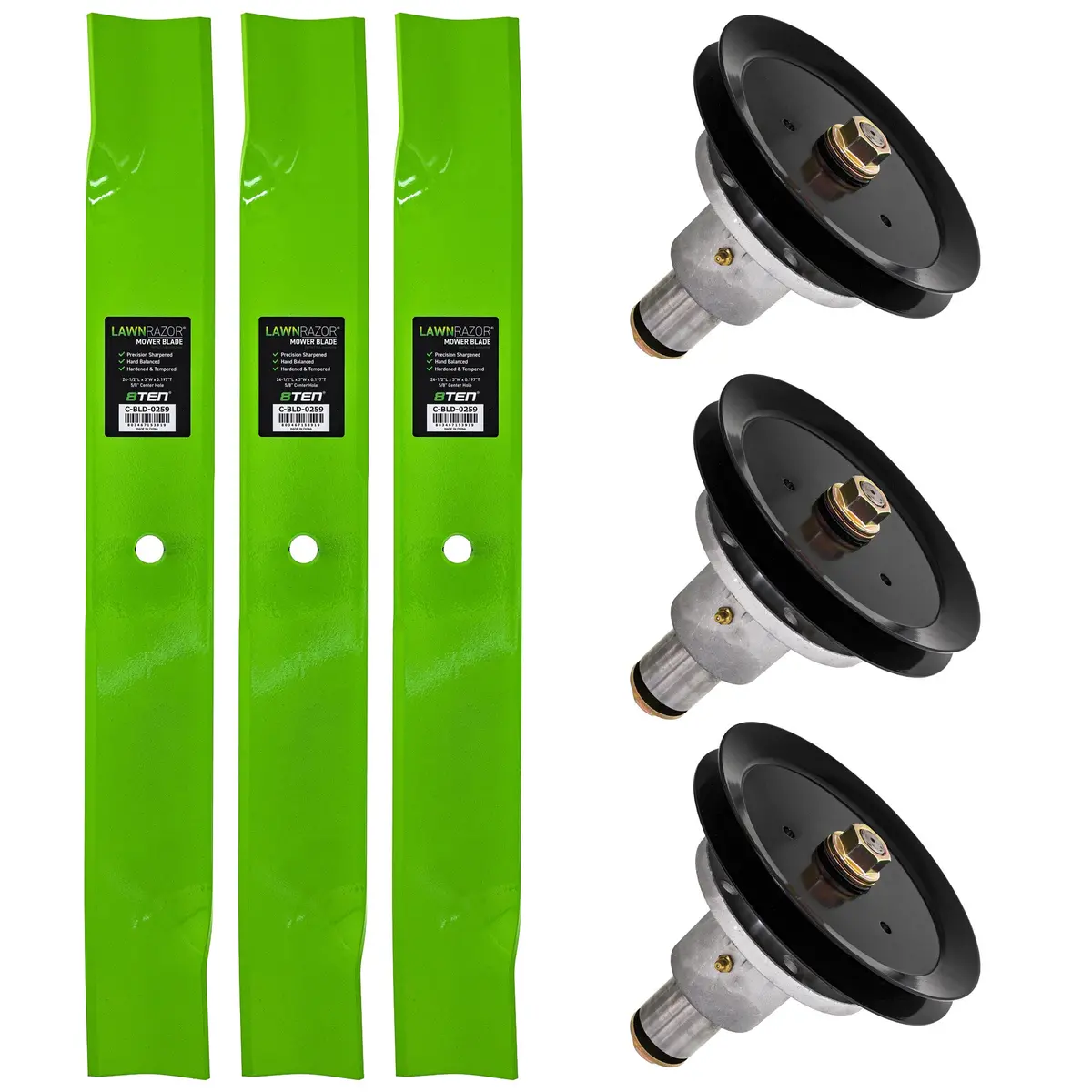 Blade Spindle Deck Kit For Exmark Mk1009631 1