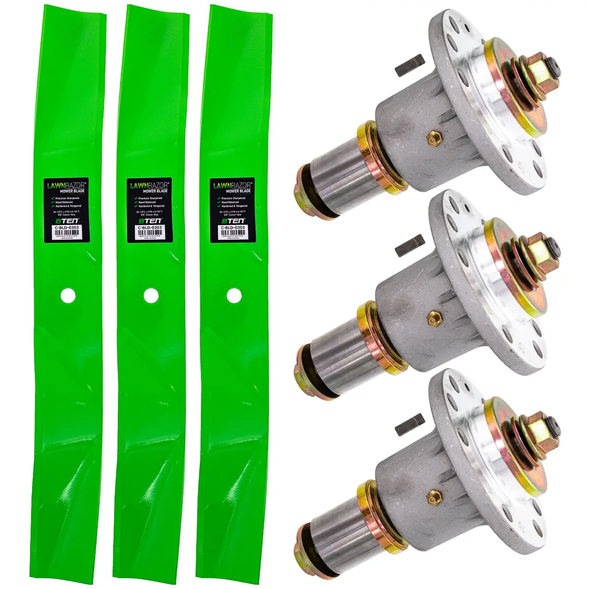 Blade Spindle Deck Kit For Exmark Mk1009701 1