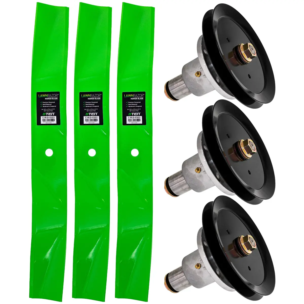 Blade Spindle Deck Kit For Exmark Mk1009702 1