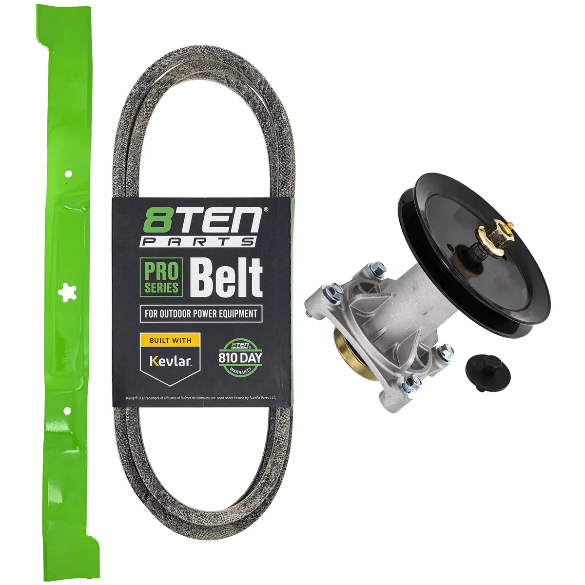 Blade Spindle Belt Deck Kit For Husqvarna Jonsered Poulan Mk1009724 1