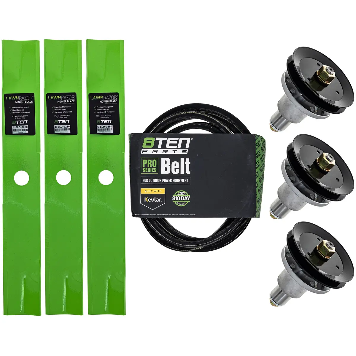 Blade Spindle Belt Deck Kit For Exmark Mk1009731 1