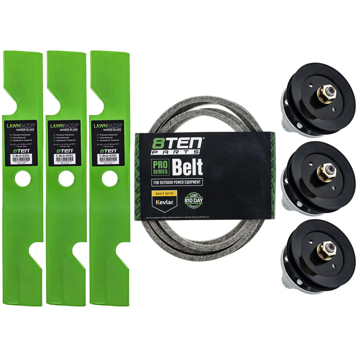 Blade Spindle Belt Deck Kit For Exmark Mk1009733 1