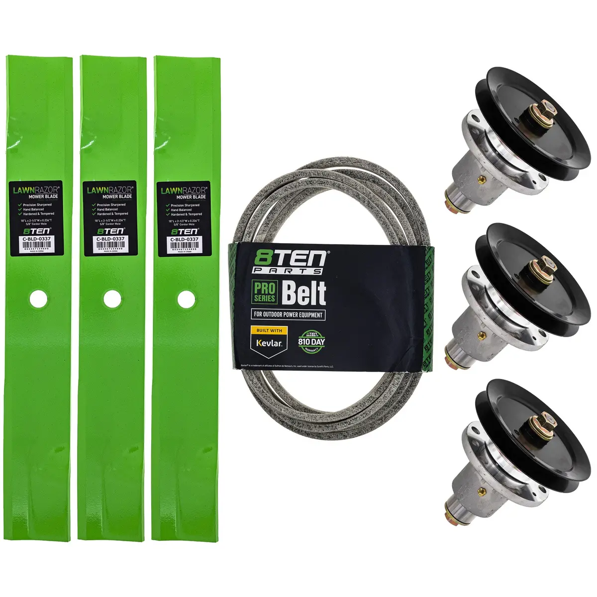 Blade Spindle Belt Deck Kit For Exmark Mk1009741 1