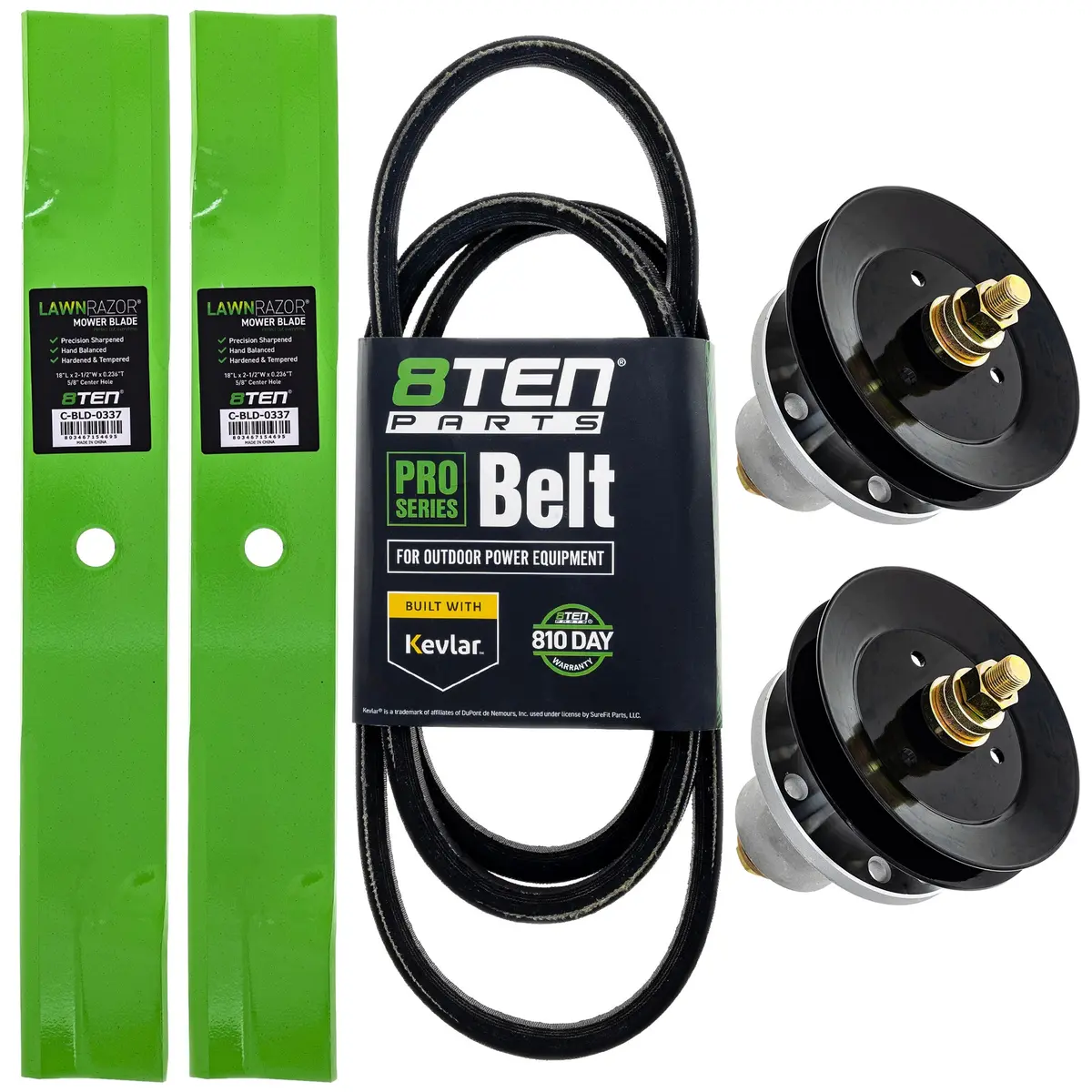 Blade Spindle Belt Deck Kit For Exmark Mk1009742 1