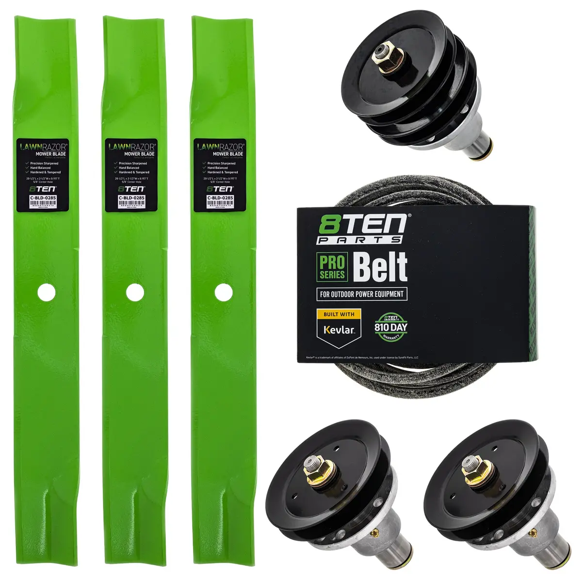 Blade Spindle Belt Deck Kit For Exmark Mk1009763 1