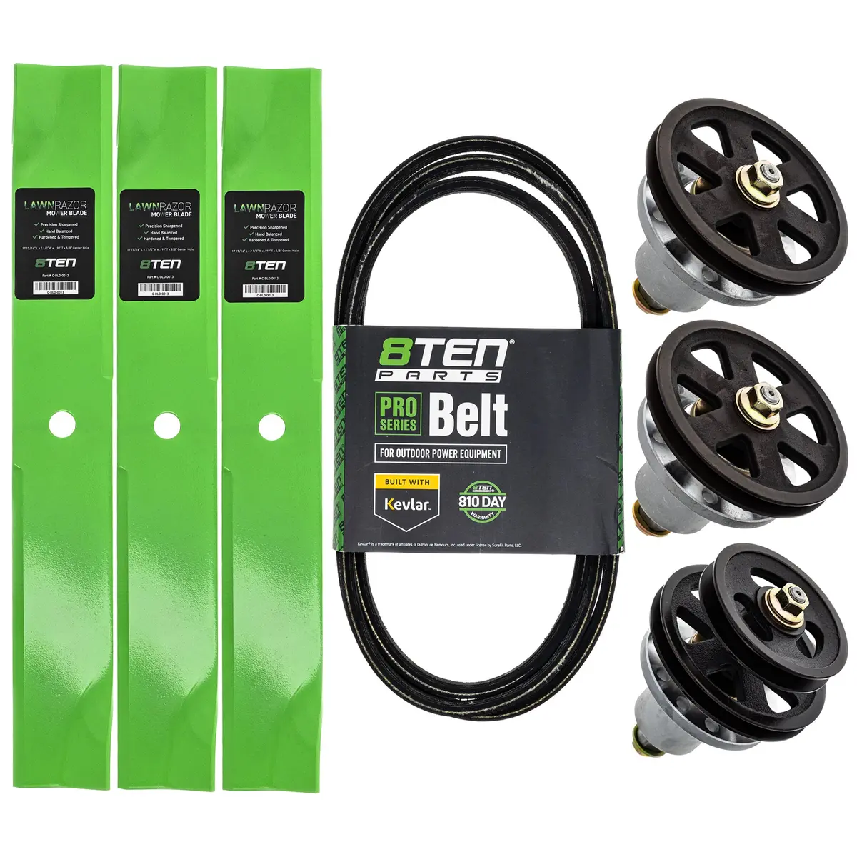 Blade Spindle Belt Deck Kit For Exmark Mk1009770 1