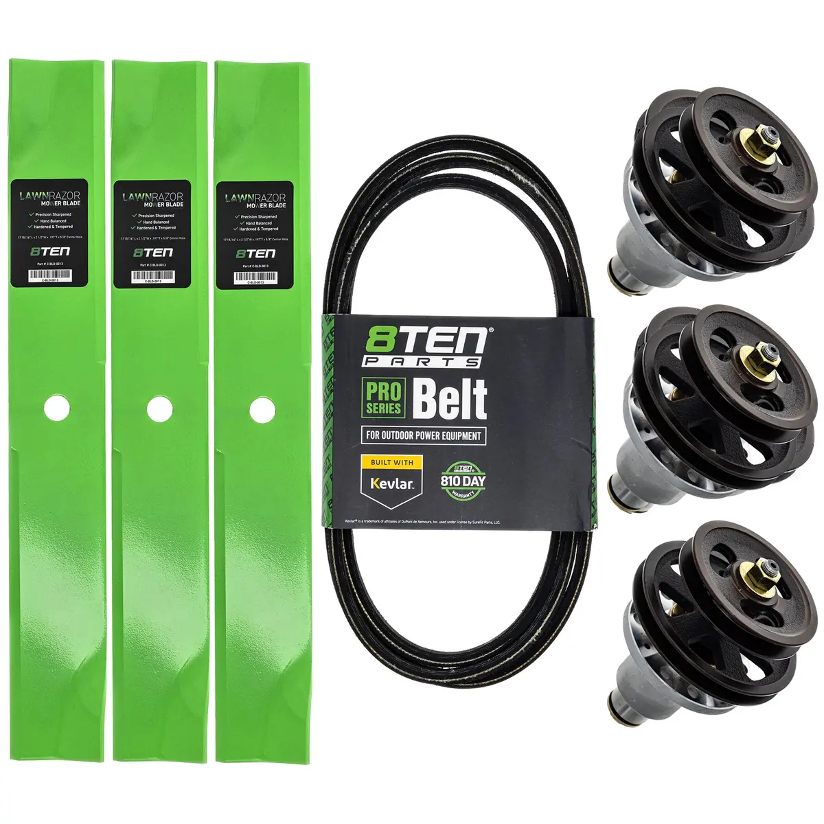 Blade Spindle Belt Deck Kit For Exmark Mk1009771 1