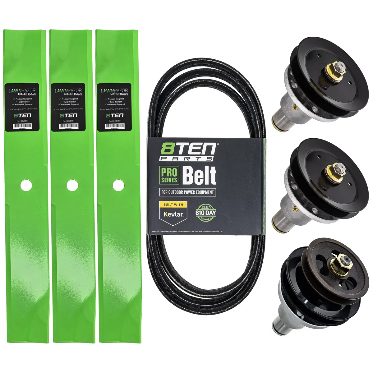 Blade Spindle Belt Deck Kit For Exmark Mk1009772 1