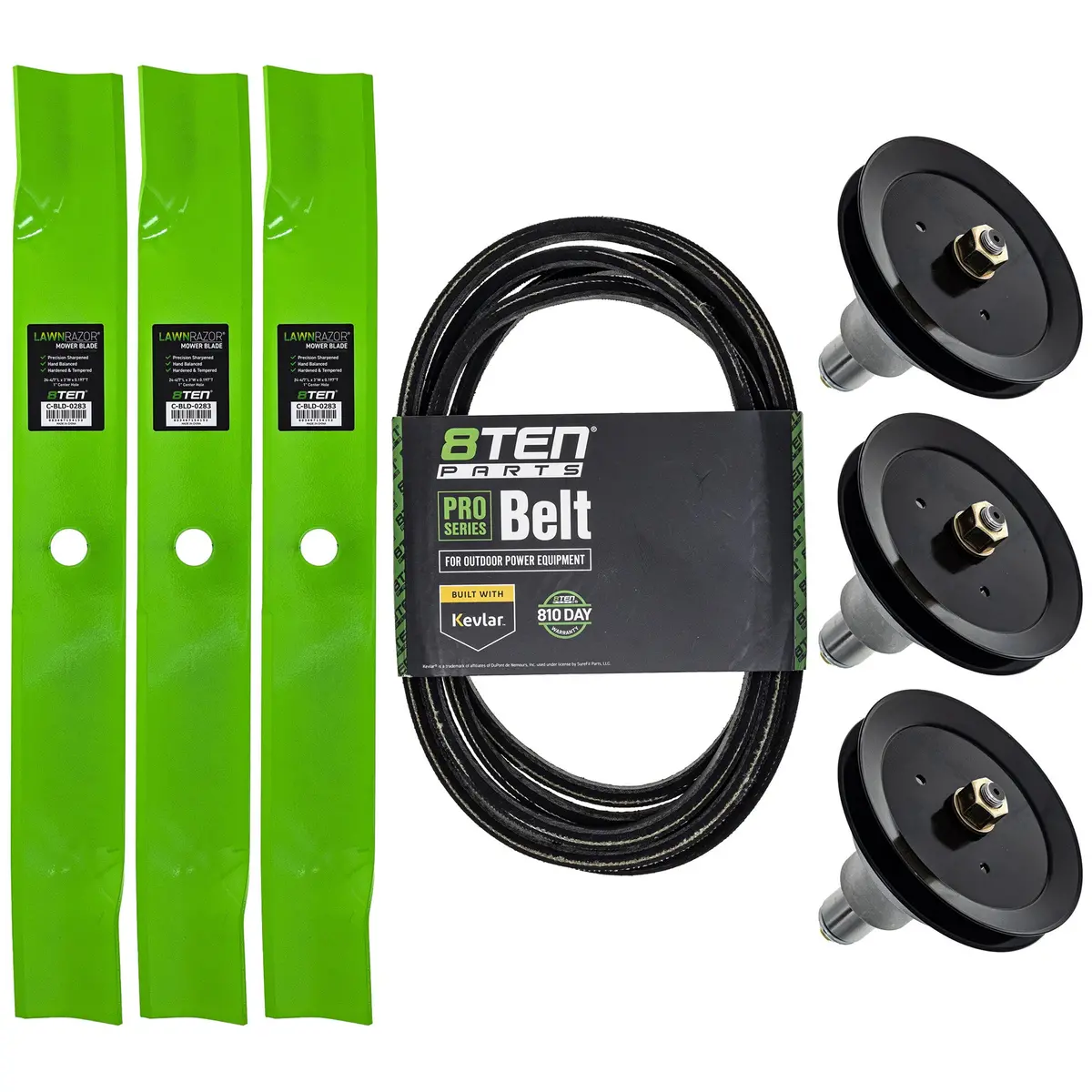 Blade Spindle Belt Deck Kit For Exmark Mk1009787 1