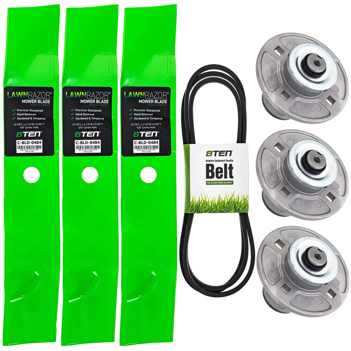 Blade Spindle Belt Deck Kit For Ariens Mk1009789 1