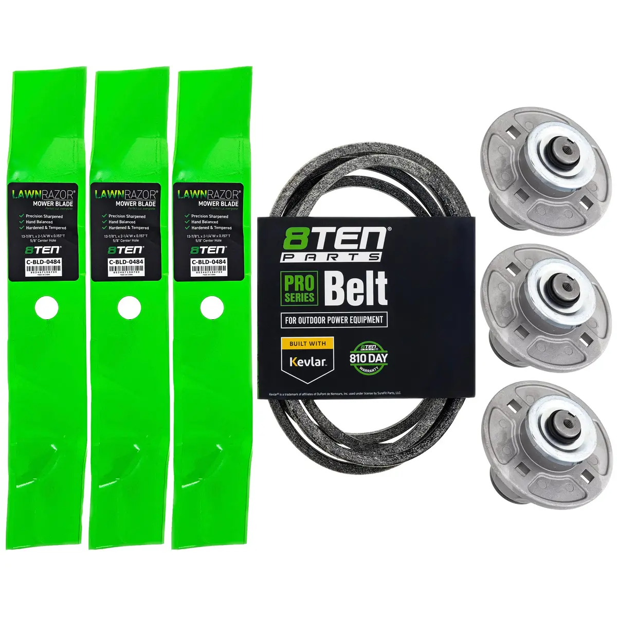 Blade Spindle Belt Deck Kit For Ariens Mk1009790 1