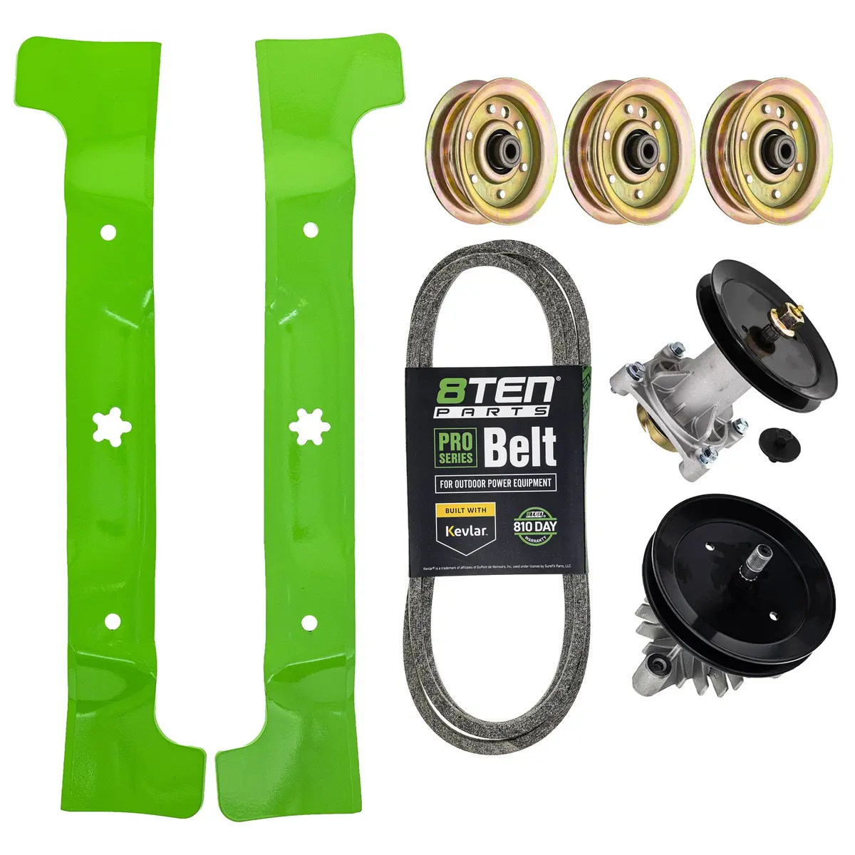 Blade Spindle Belt Idler Deck Kit For Husqvarna Jonsered Lazer Mk1009838 1