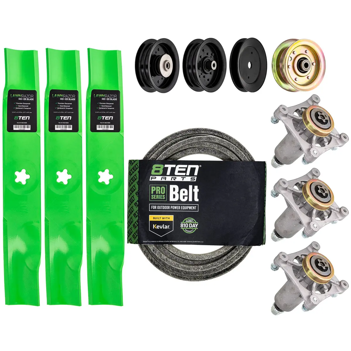 Blade Spindle Pulley Kit Husqvarna Yth 2348 24V48 532187281 48-Inch Deck 1