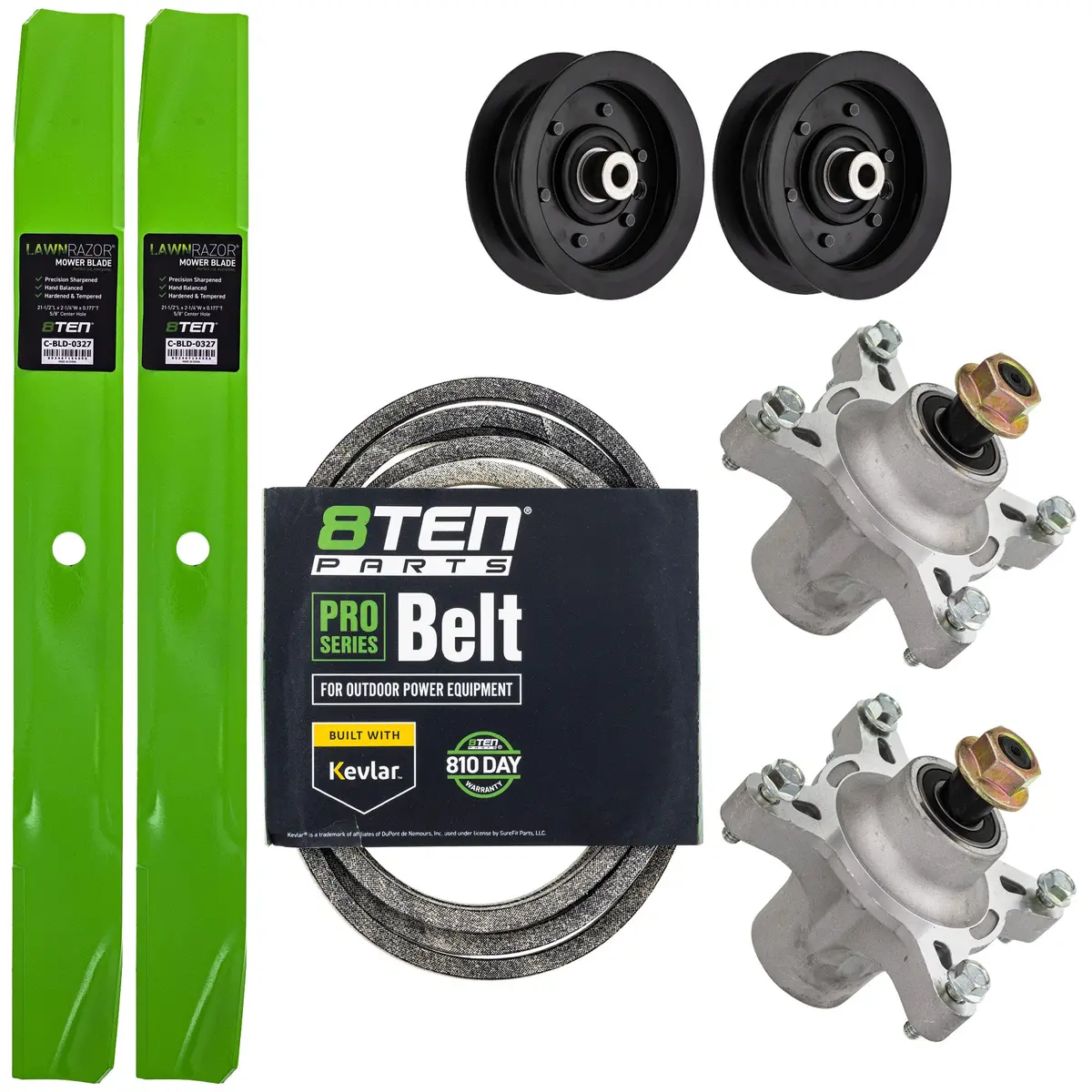 Blade Spindle Belt Idler Deck Kit For Toro Mk1009848 1
