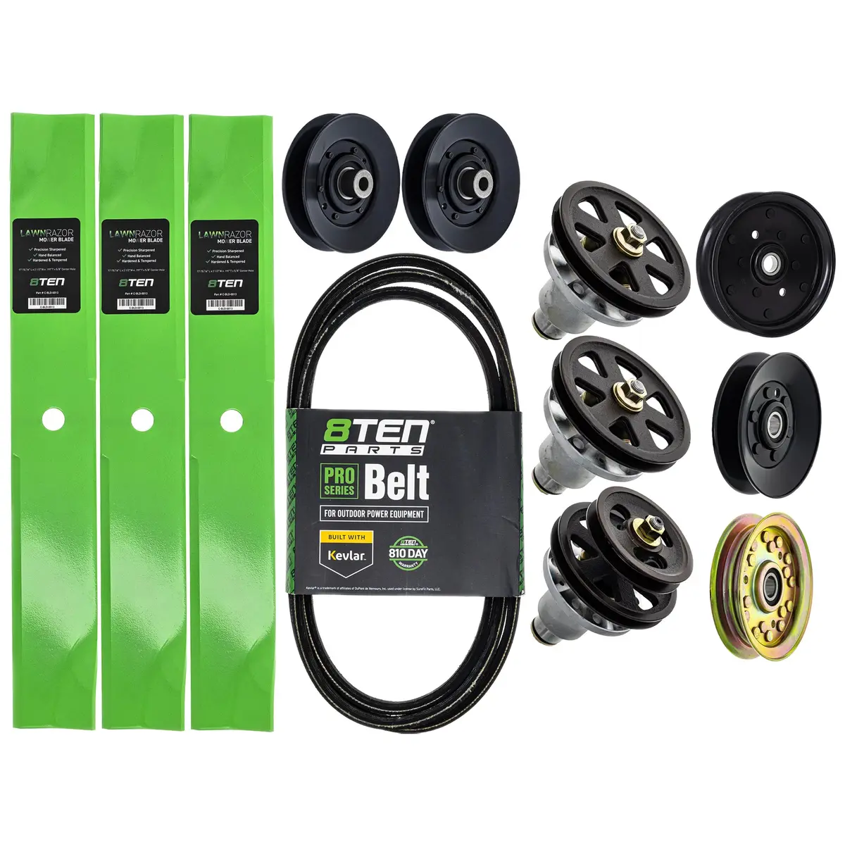 Deck Rebuild Kit For Exmark Turf Ranger Fmd523 1-323532 1-603576 52-Inch 1