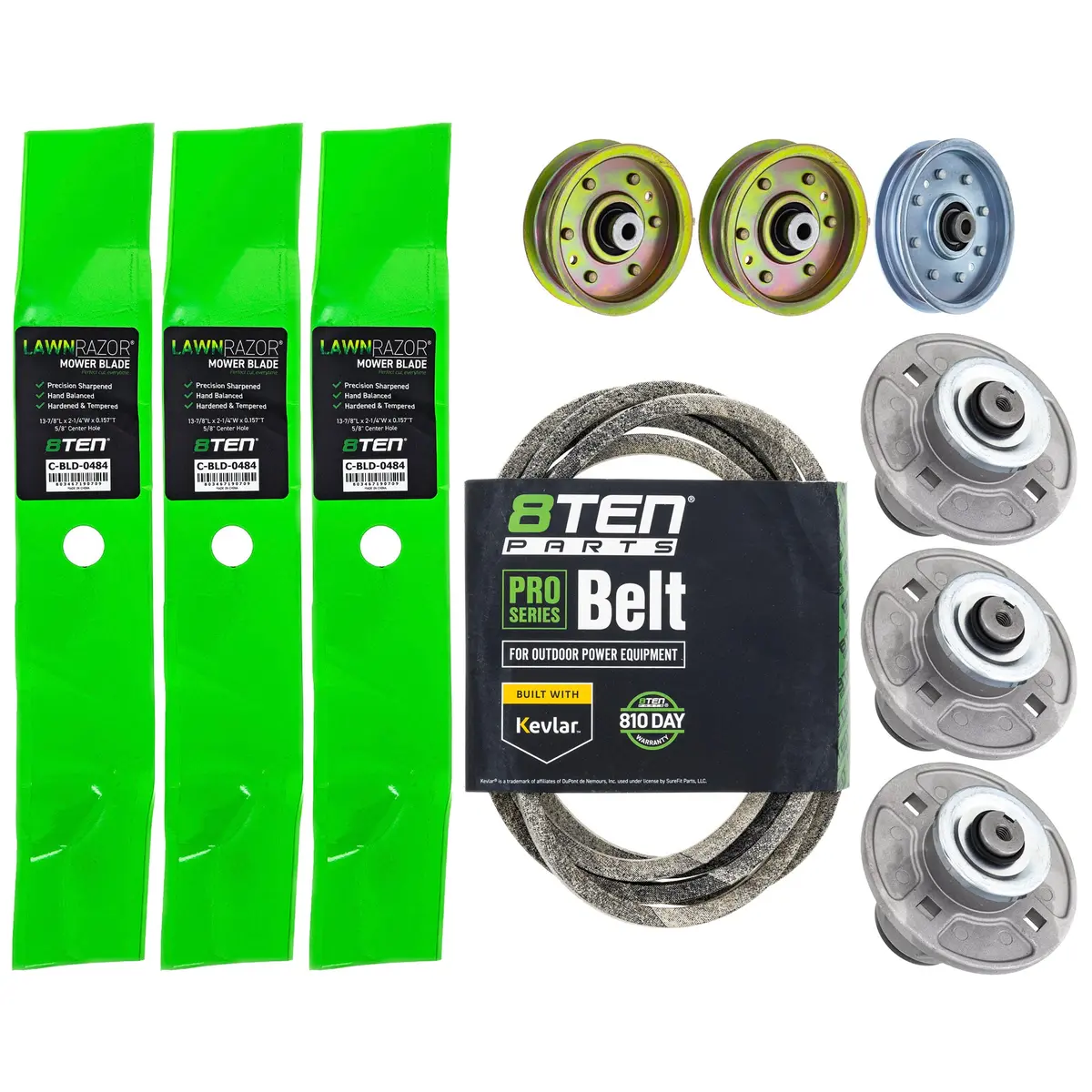 Blade Spindle Belt Idler Deck Kit For Ariens Mk1009869 1