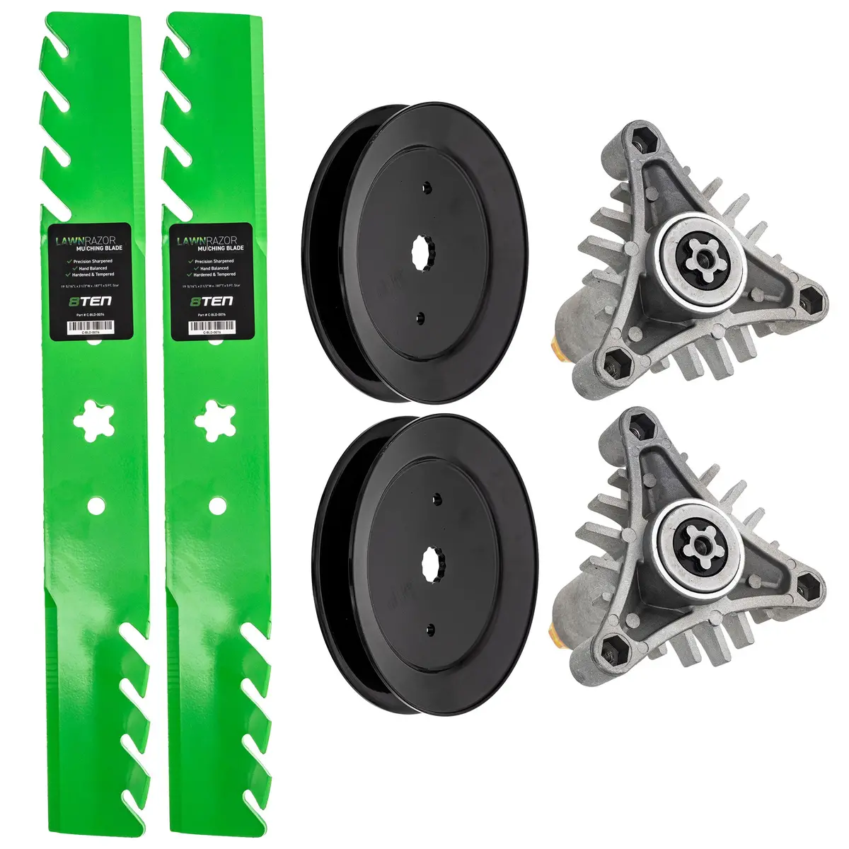 Blade Spindle Pulley Deck Kit For Ayp Mk1009928 1