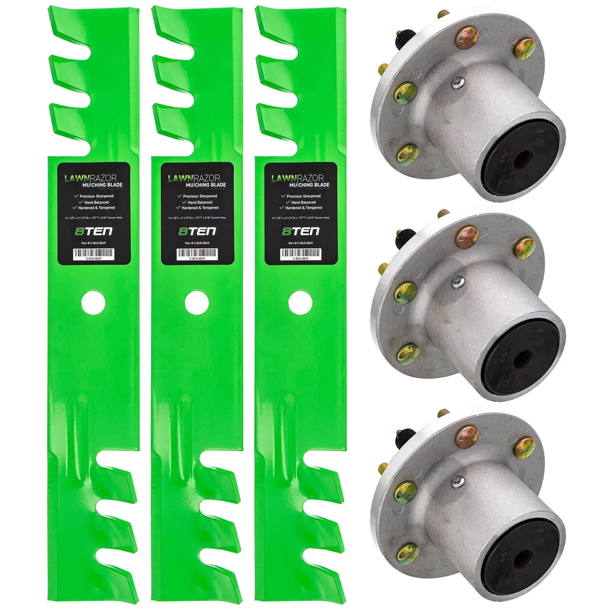 Blade Spindle Deck Kit For Gravely Everride Great Dane Mk1009938 1