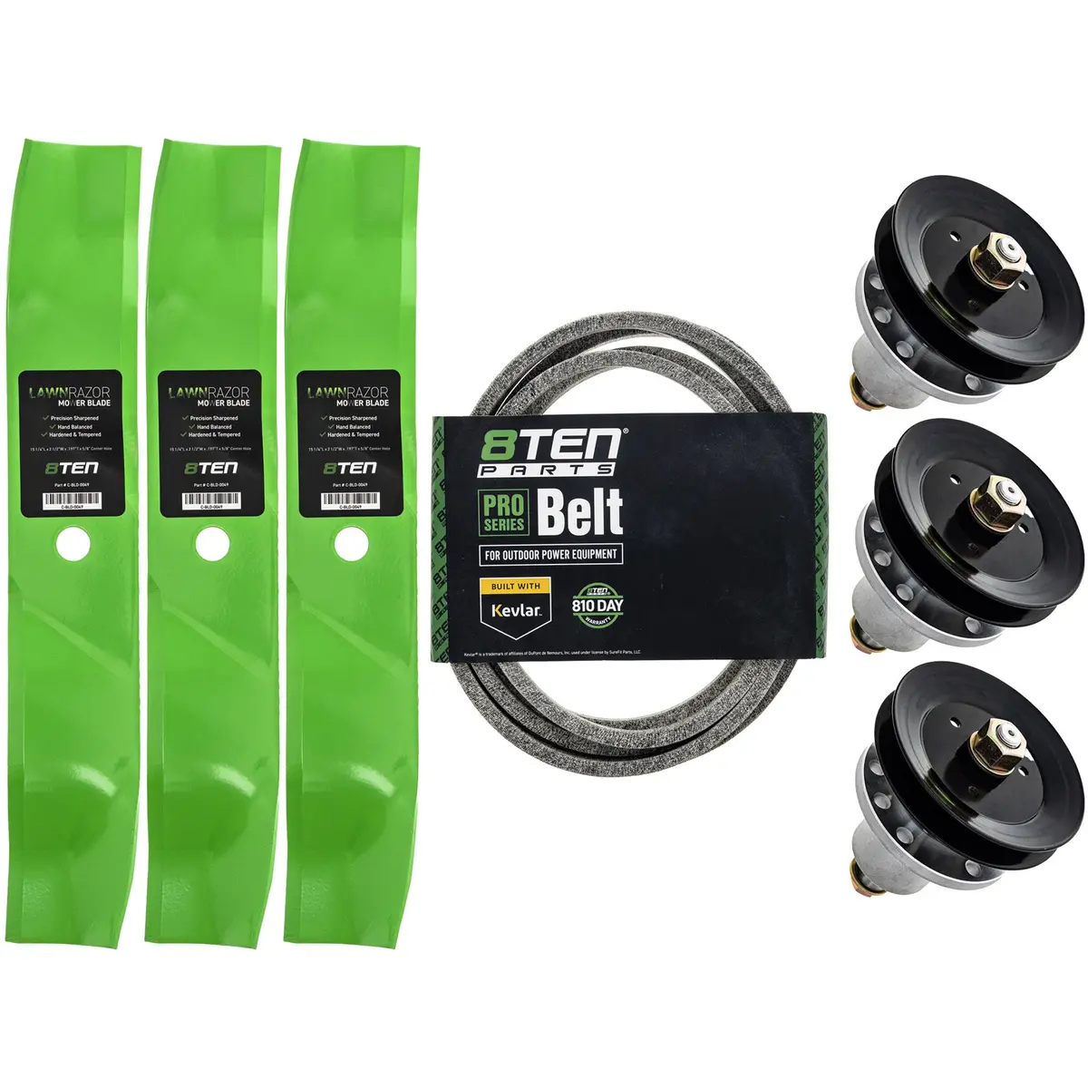 Blade Spindle Belt Deck Kit For Exmark Mk1010029 1