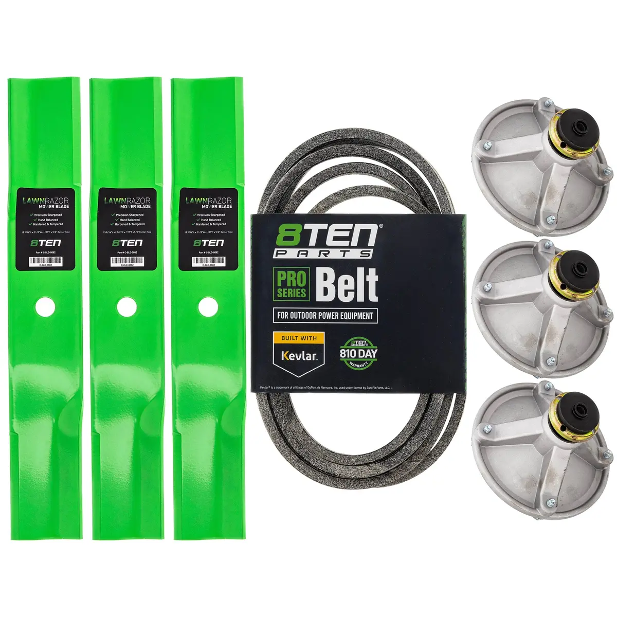 Blade Spindle Belt Deck Kit For Toro Mk1010044 1