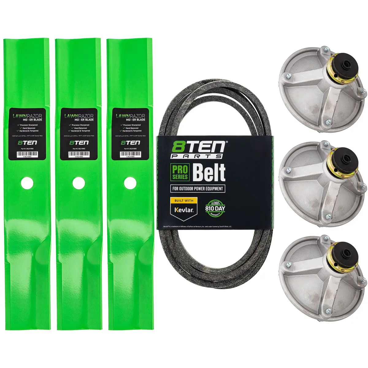 Blade Spindle Belt Deck Kit For Toro Mk1010045 1