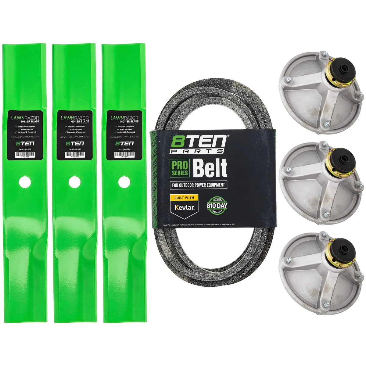 Blade Spindle Belt Deck Kit For Toro Mk1010047 1
