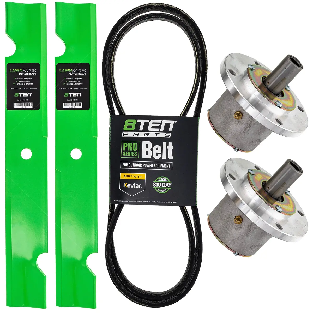 Blade Spindle Belt Deck Kit For Exmark Mk1010058 1