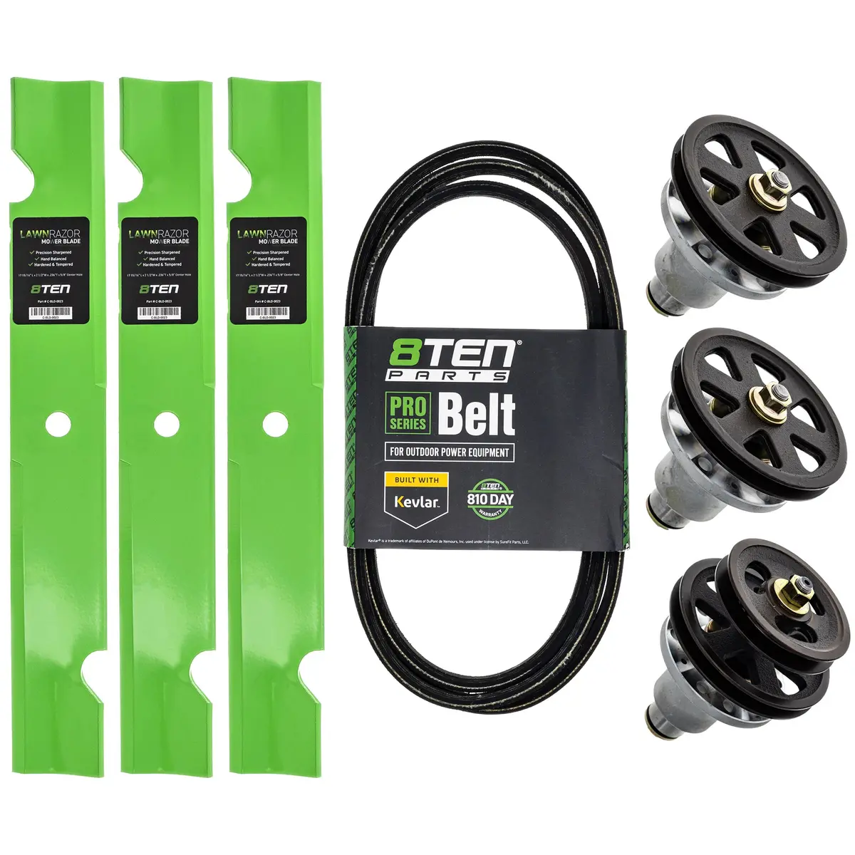 Blade Spindle Belt Deck Kit For Exmark Mk1010070 1