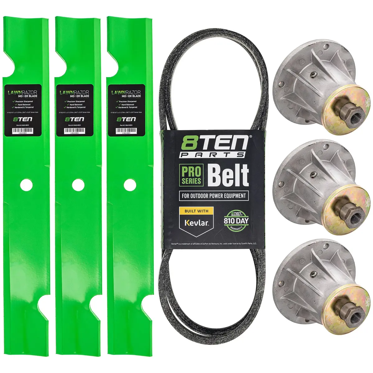 Blade Spindle Belt Deck Kit For Husqvarna Mk1010075 1