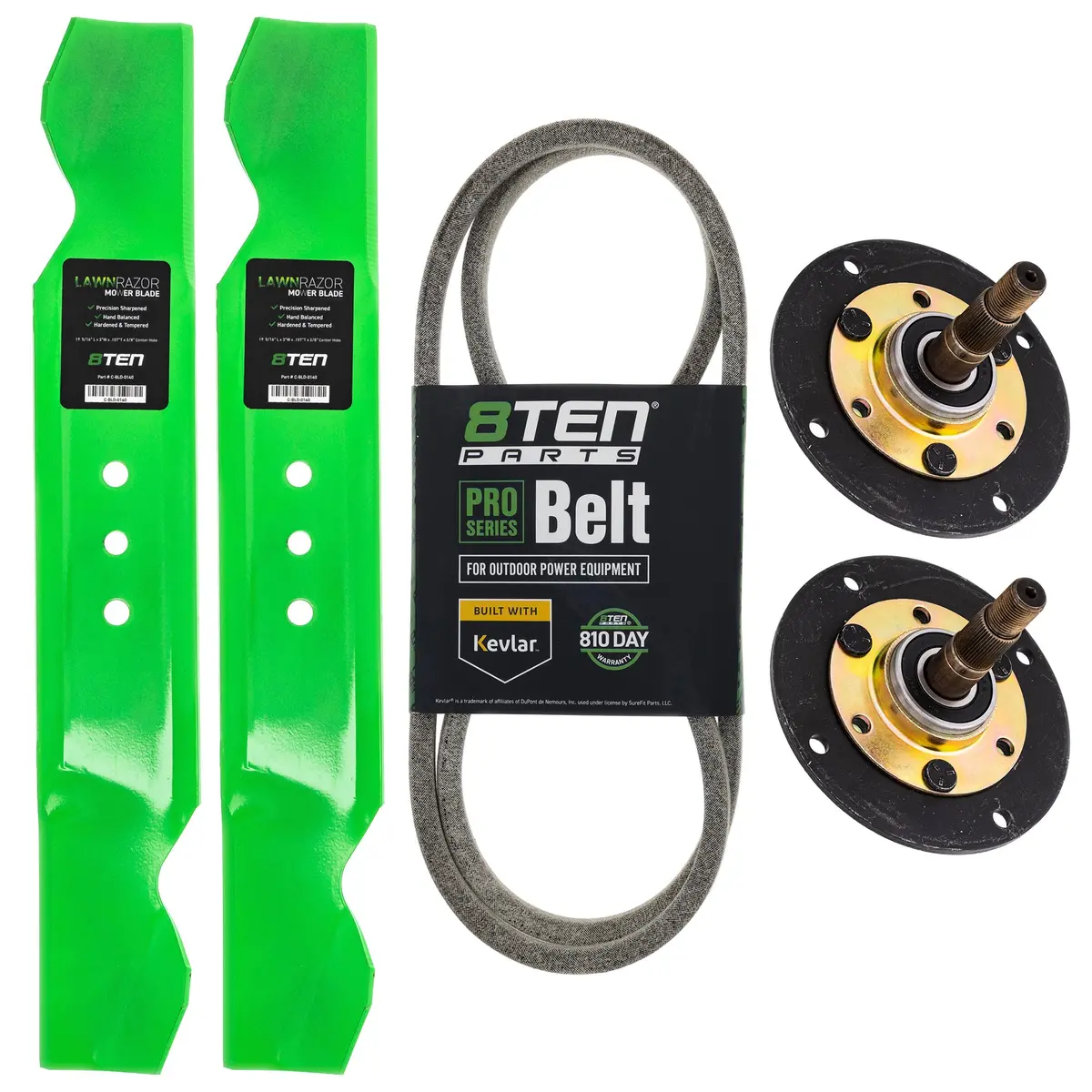 Blade Spindle Belt Deck Kit For Mtd Servistar Ranch King Mk1010086 1