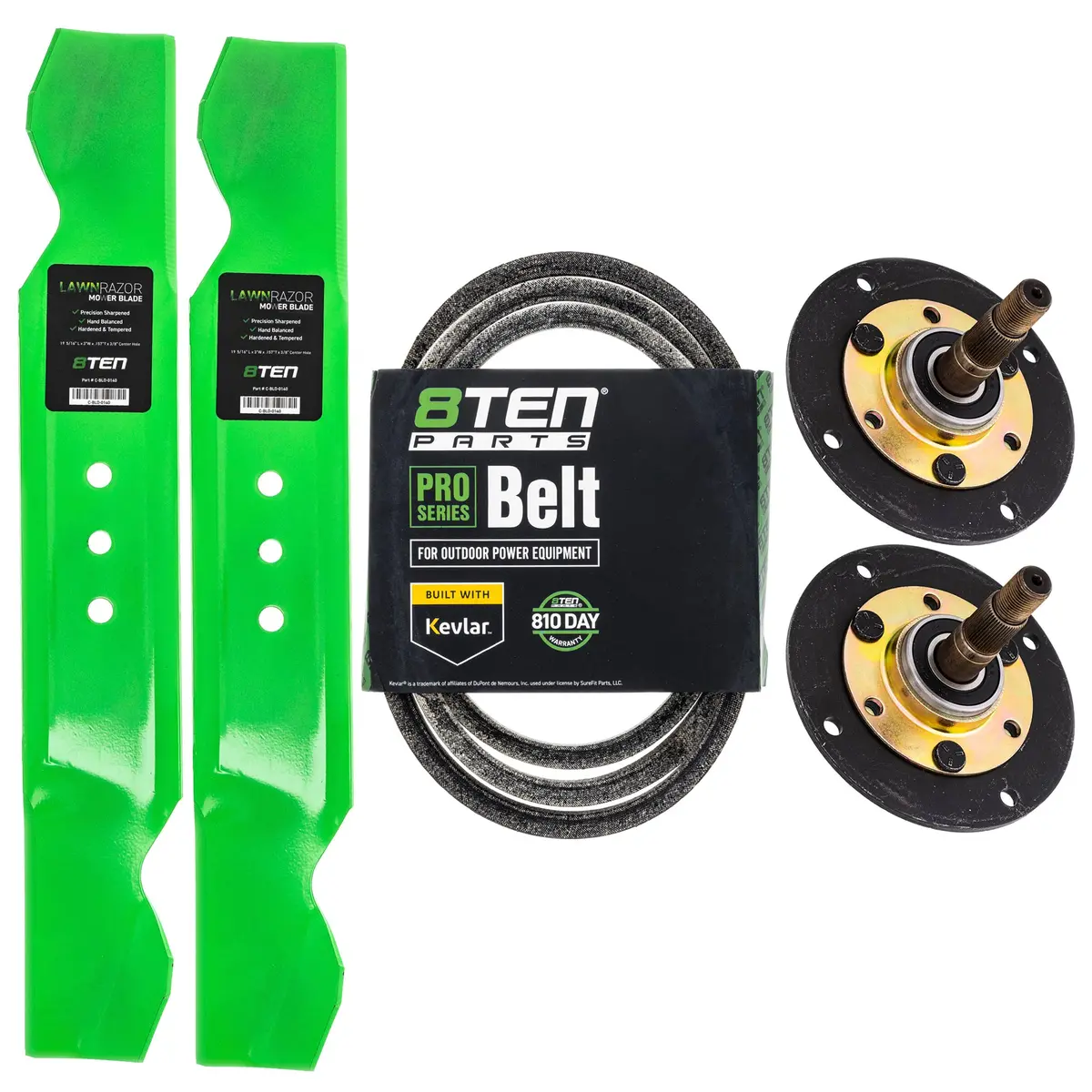 Blade Spindle Belt Deck Kit For Hechinger Mastercraft Agway Mk1010087 1