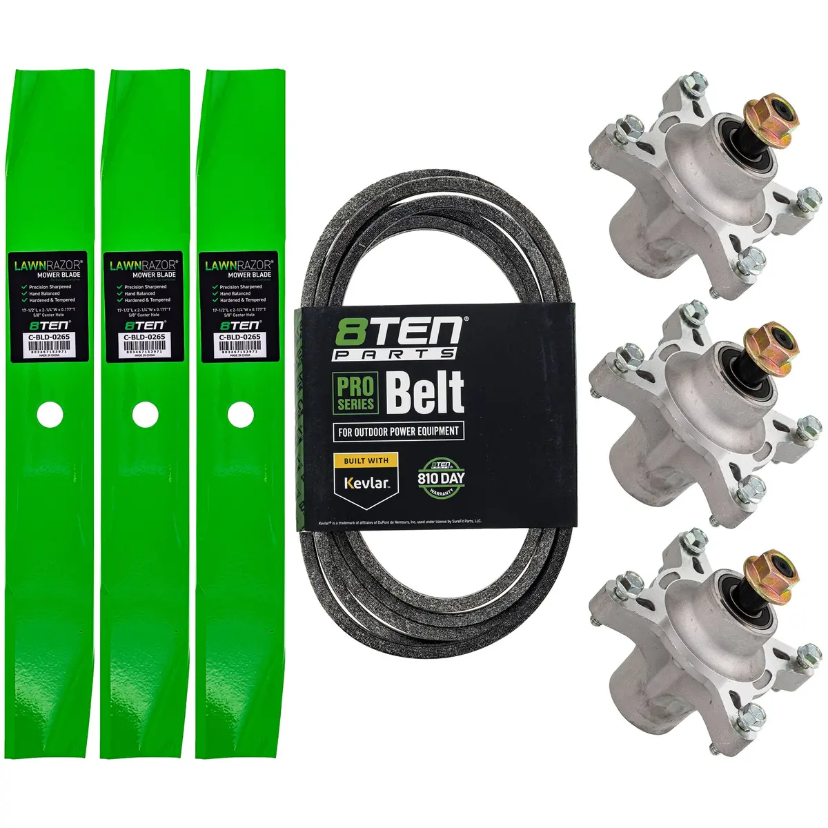 Blade Spindle Belt Deck Kit For Toro Mk1010088 1