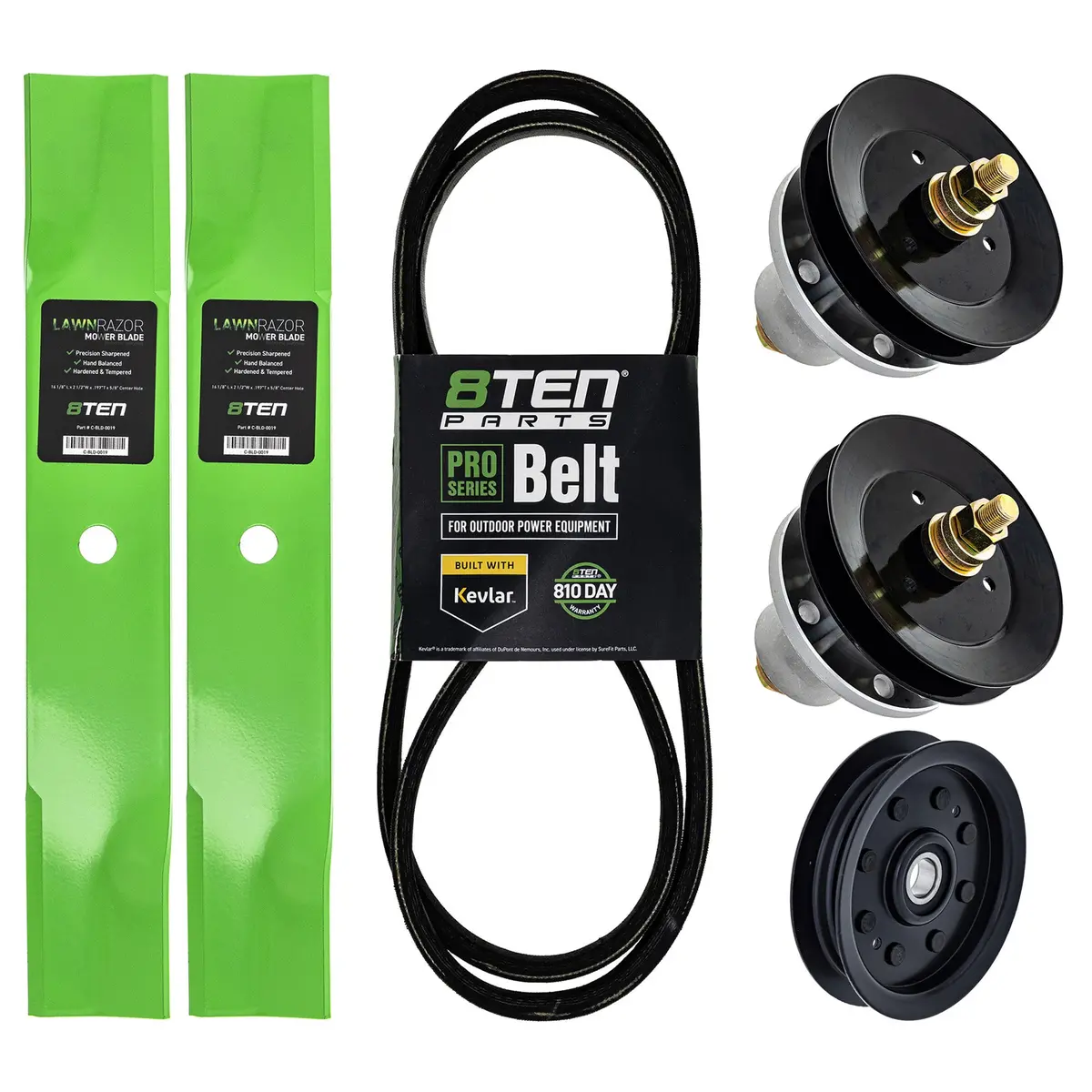 Blade Spindle Belt Idler Deck Kit For Gravely Ariens Great Dane Mk1010126 1