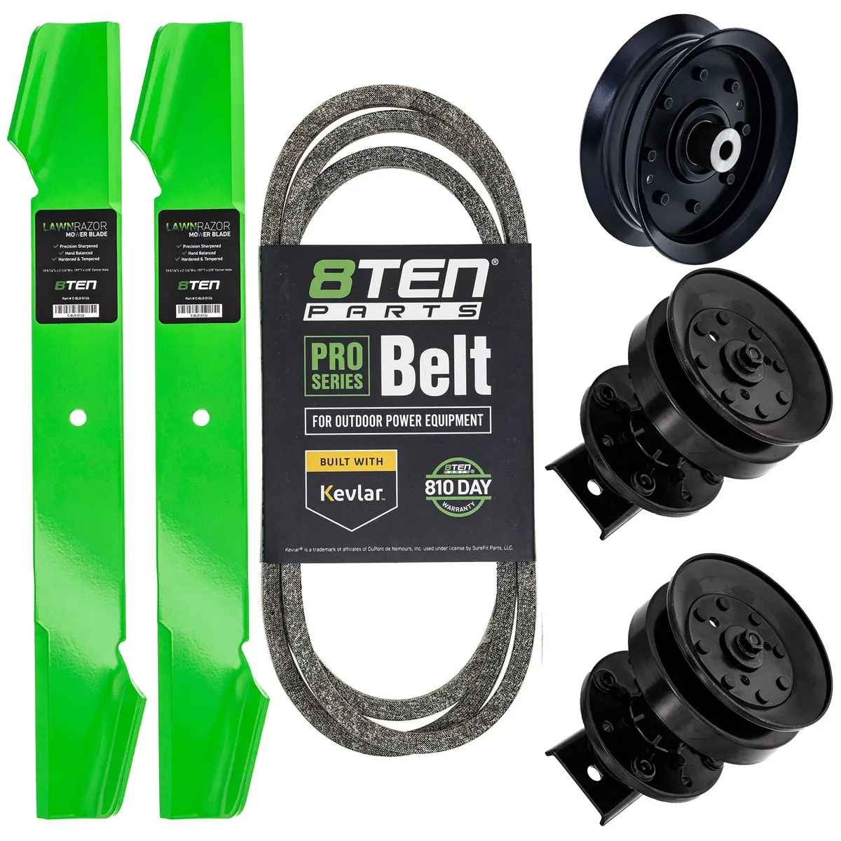 Blade Spindle Belt Idler Deck Kit For Roper Husqvarna Poulan Pro Mk1010127 1