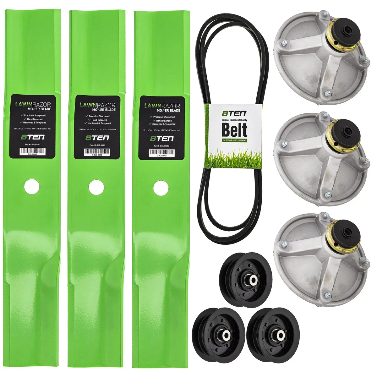 Blade Spindle Belt Idler Deck Kit For Toro Mk1010156 1