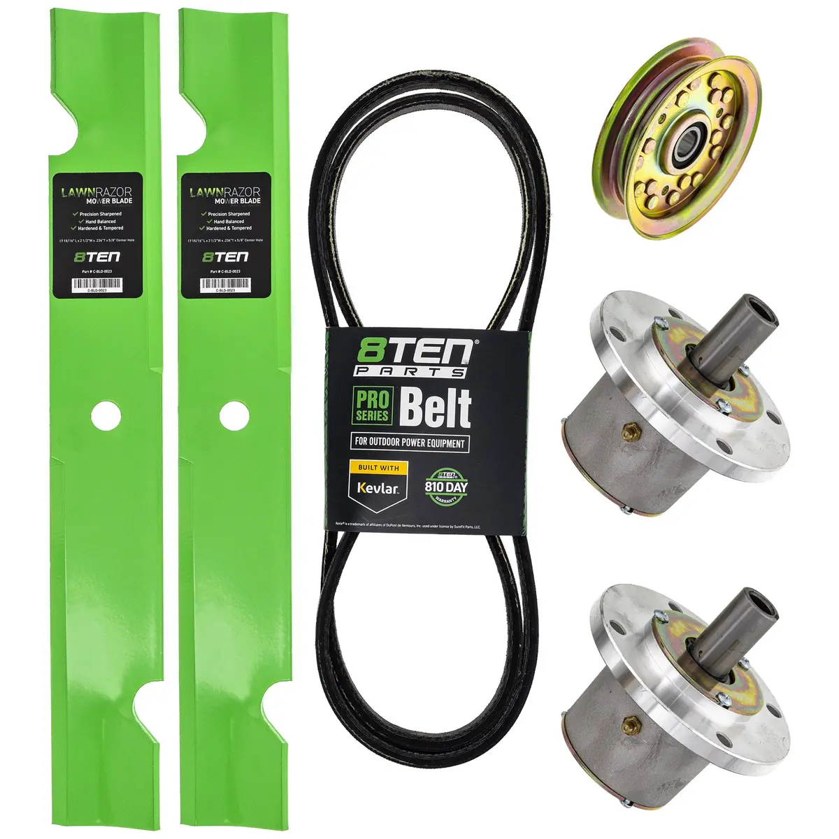 Blade Spindle Belt Idler Deck Kit For Exmark Mk1010170 1