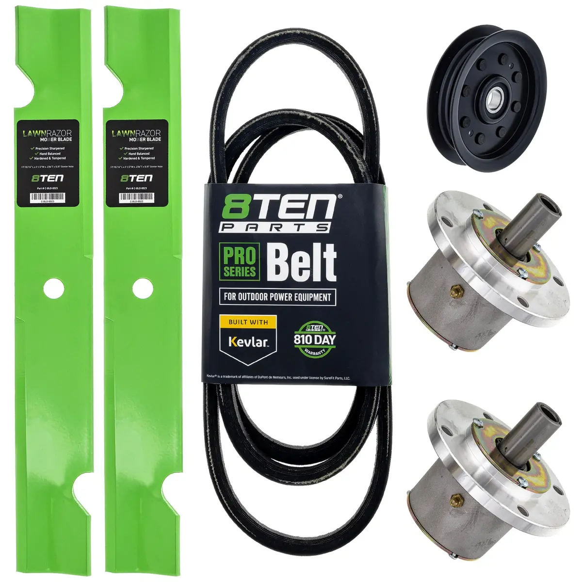 Blade Spindle Belt Idler Deck Kit For Exmark Mk1010171 1
