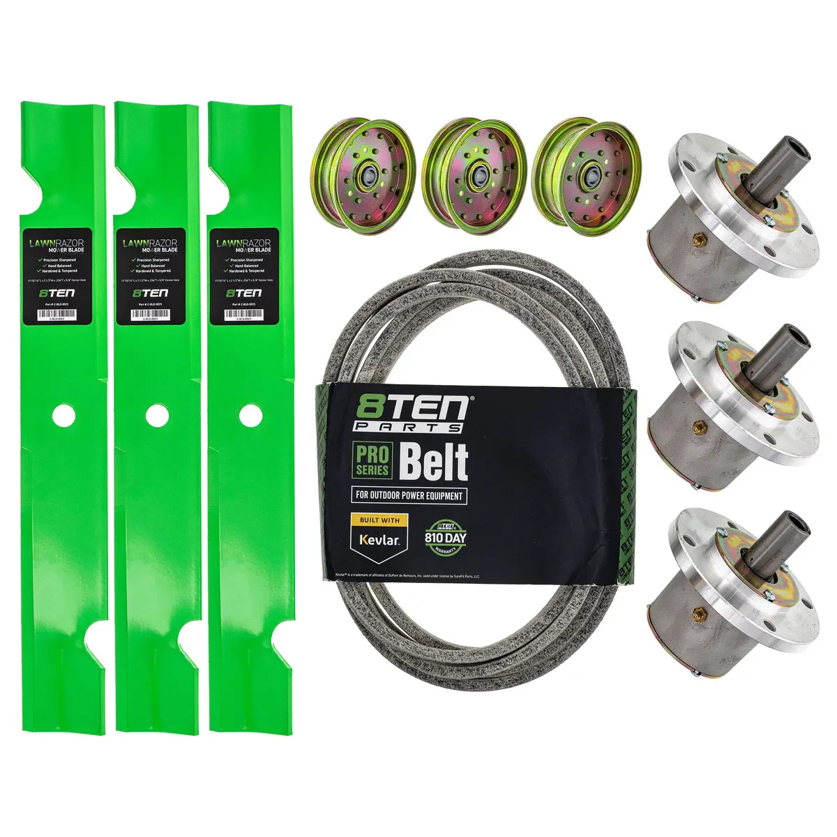 Blade Spindle Belt Idler Deck Kit For Exmark Mk1010179 1
