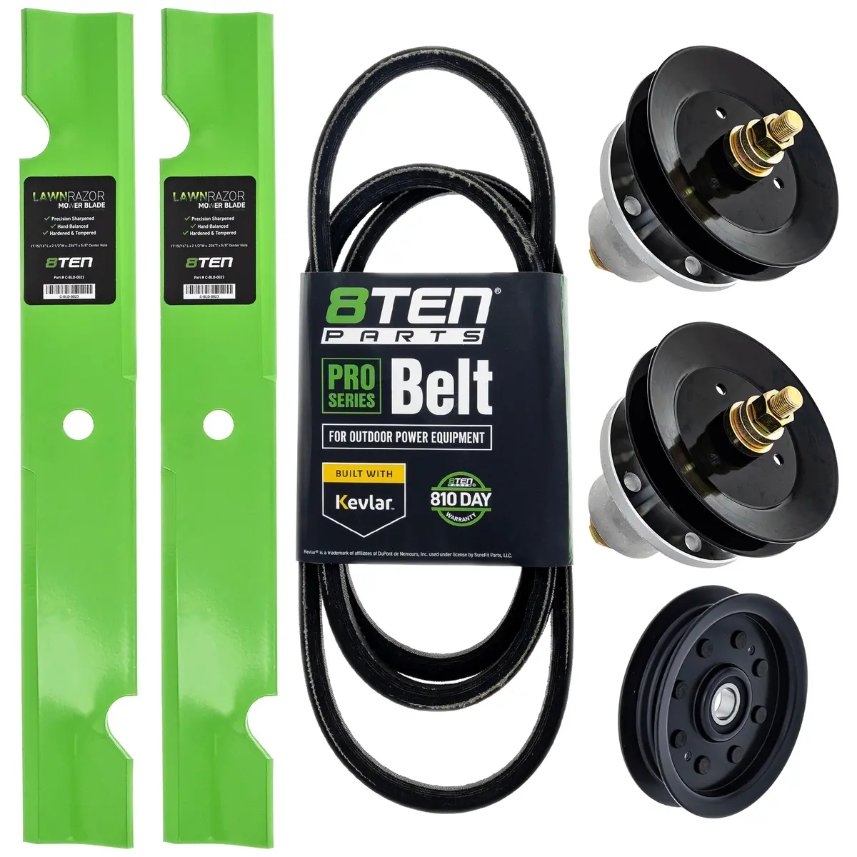 Blade Spindle Belt Idler Deck Kit For Exmark Mk1010185 1