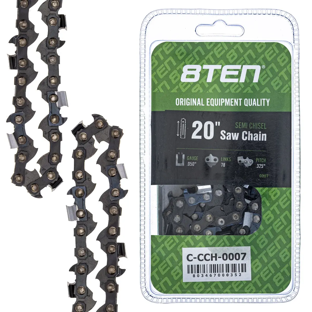 20" Chainsaw Guide Bar & Chain .050 13/40 78Dl For Husqvarna 460 501840978 2