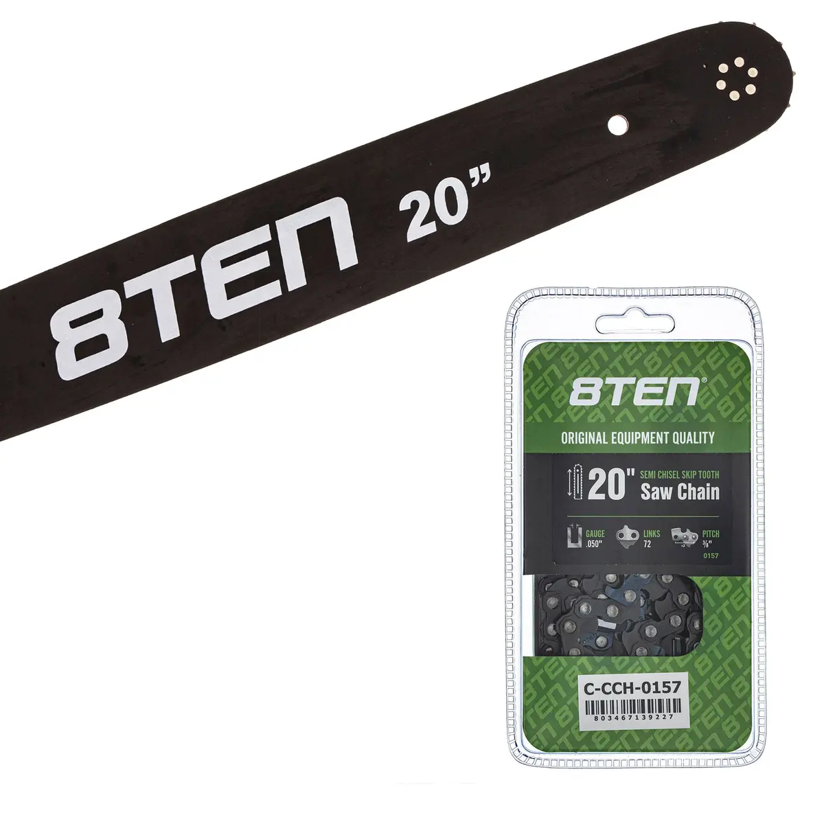 Chainsaw Bar & Chain Set 20 Inch For Stihl Solo Homelite Mk1010395 1