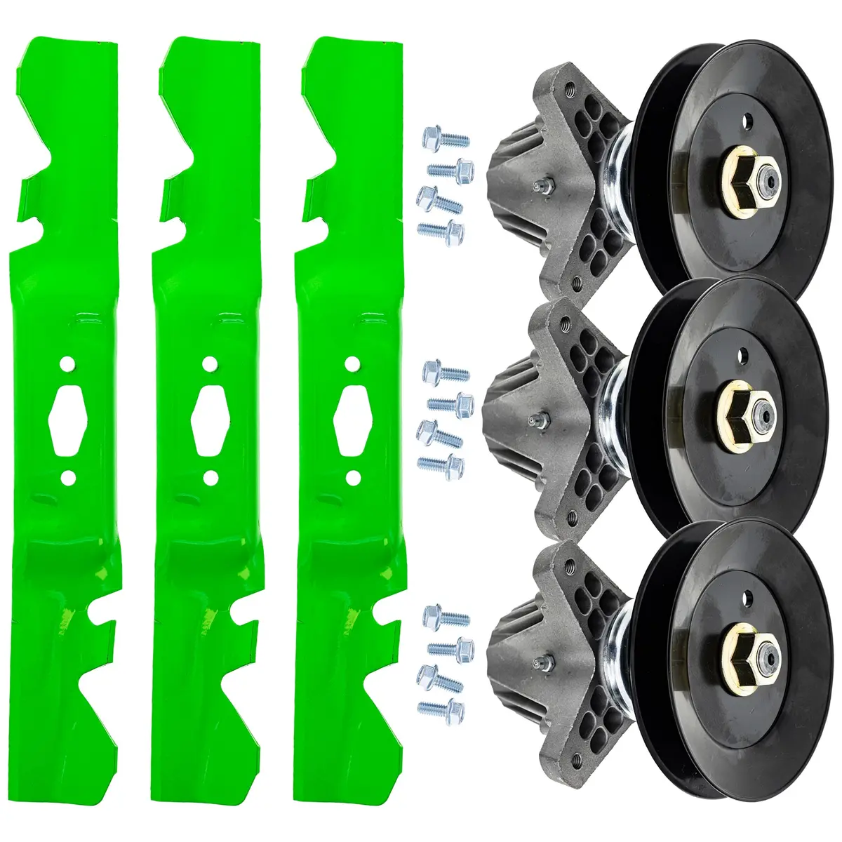 Blade Spindle Deck Kit For Cub Cadet Troy-Bilt Craftsman Mk1012197 1