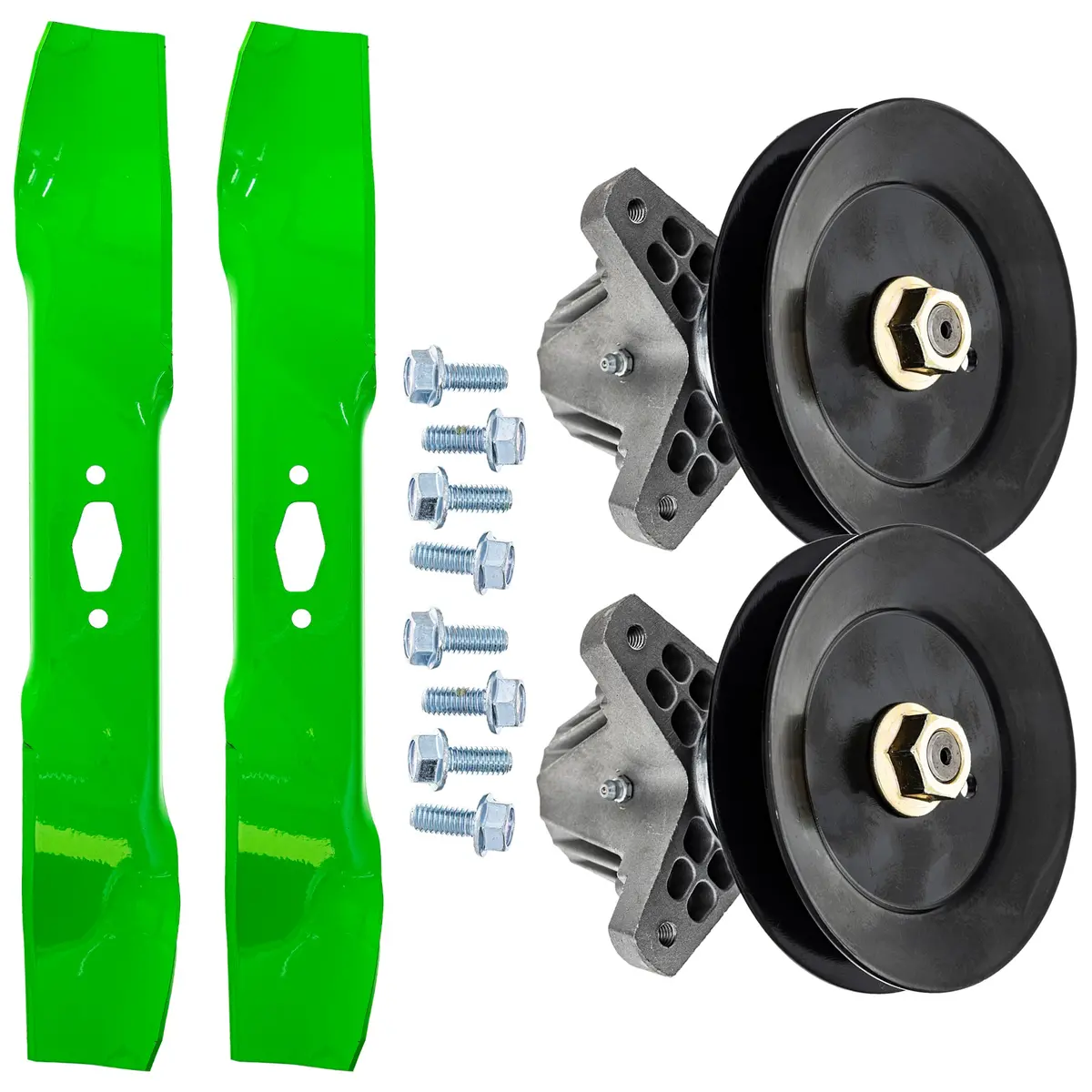 Blade Spindle Deck Kit For Troy-Bilt Craftsman Columbia Mk1012215 1
