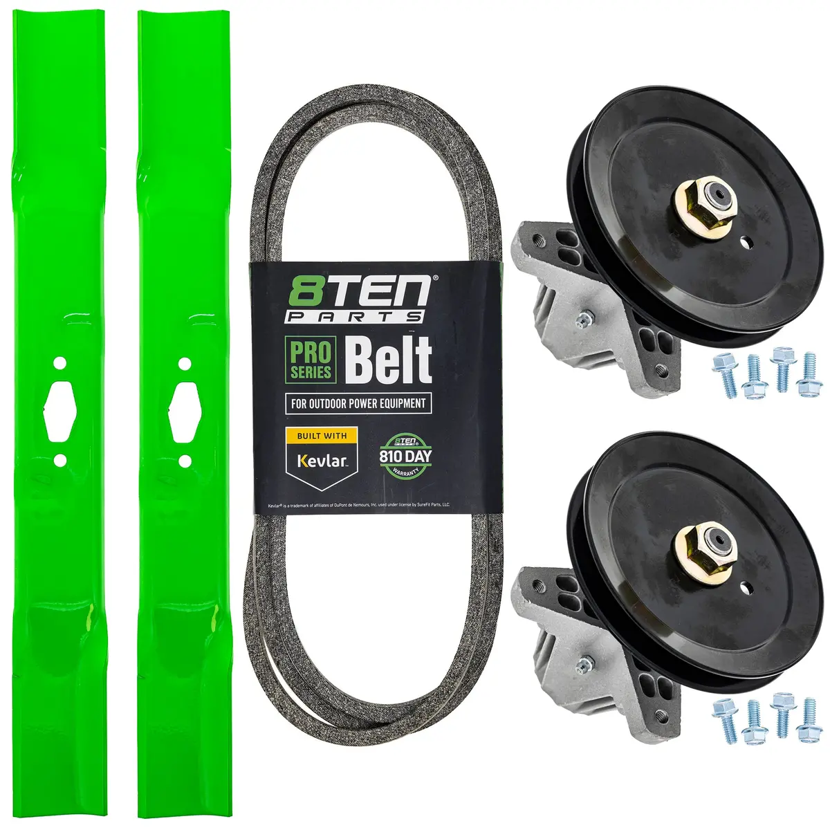 Blade Spindle Belt Deck Kit For Cub Cadet Mk1012239 1