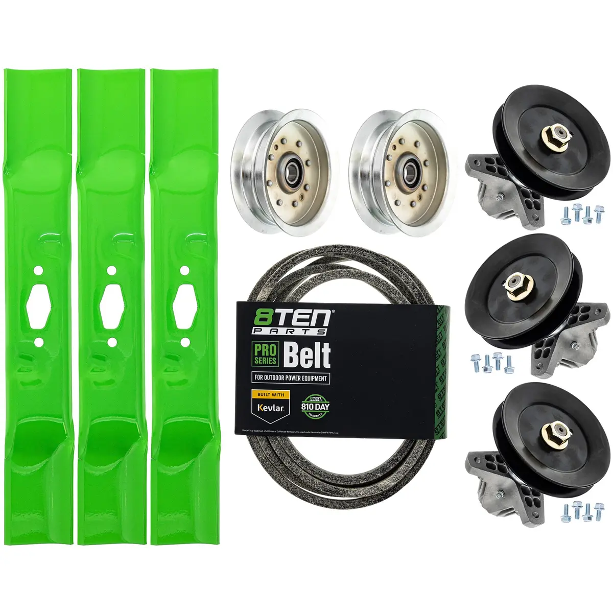 Blade Spindle Belt Idler Deck Kit For Troy-Bilt Cub Cadet Mk1012247 1