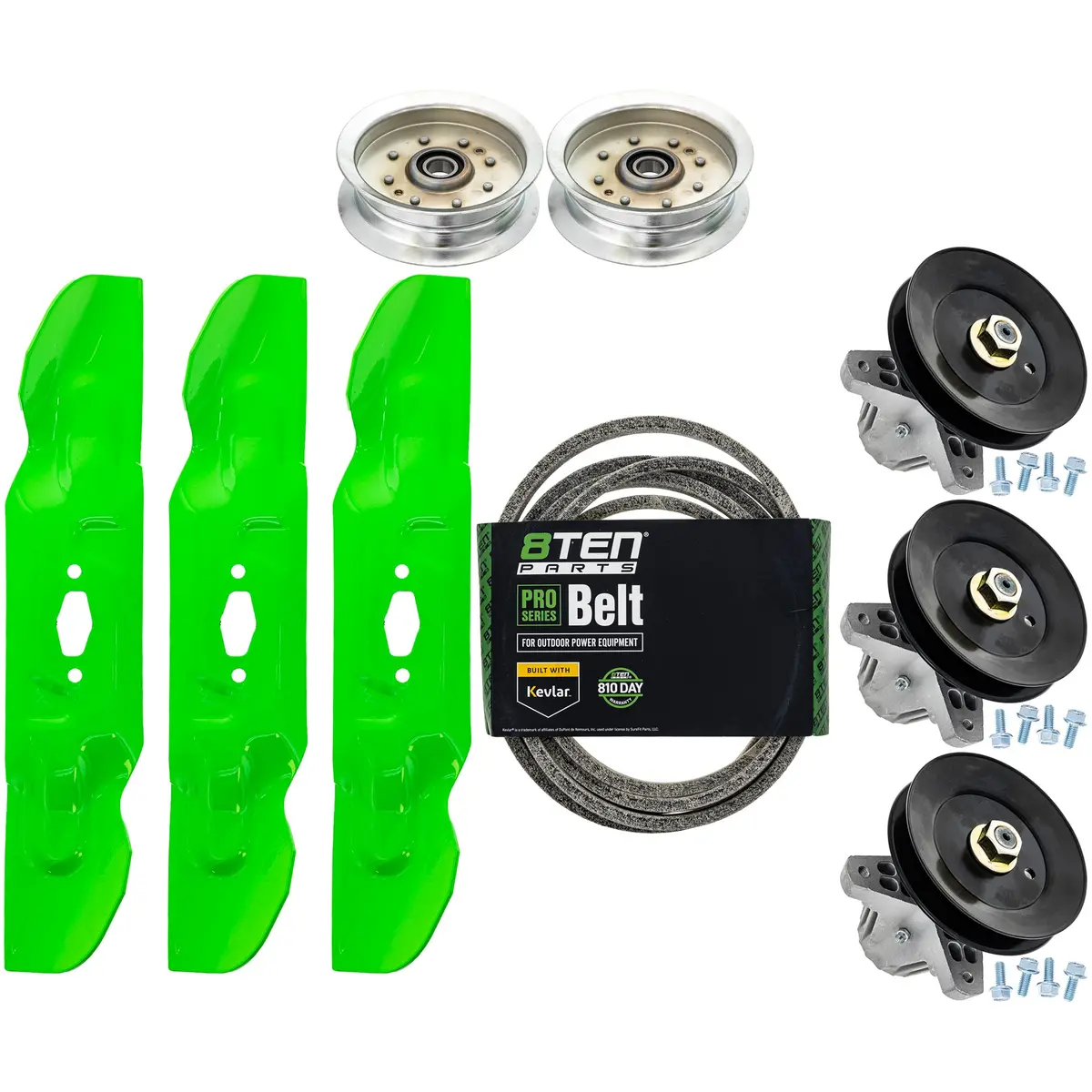 Blade Spindle Belt Idler Deck Kit For Troy-Bilt Cub Cadet Mk1012253 1